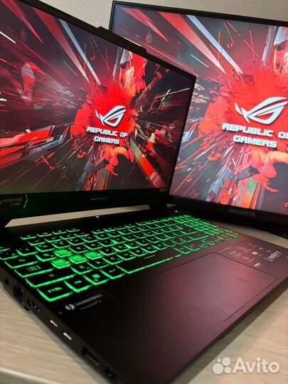 Игровой ноутбук asus TUF F15 RTX4050/R7/16/512