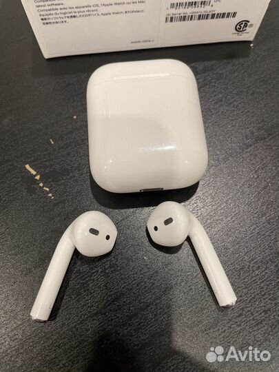 Беспроводные наушники apple airpods 2