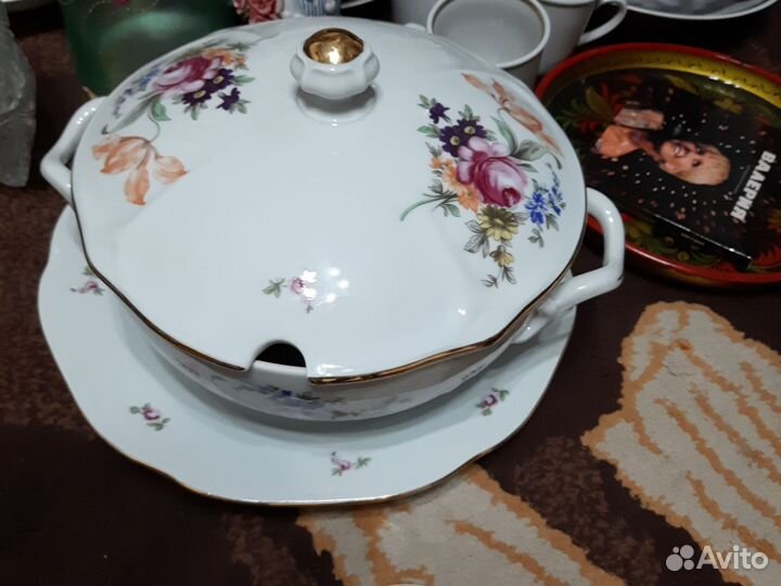 Супницы и соусники фарфор