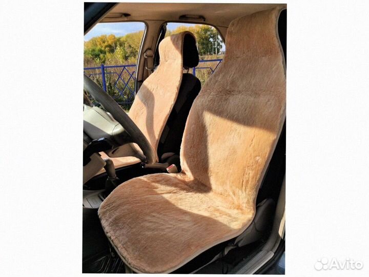Меховые Накидки Чехлы на сиденья Mazda 6