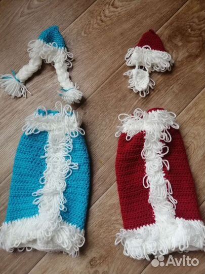 Костюм деда мороза и снегурочки