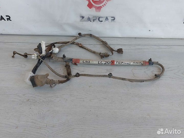 Toyota Land Cruiser 200 тормозная проводка