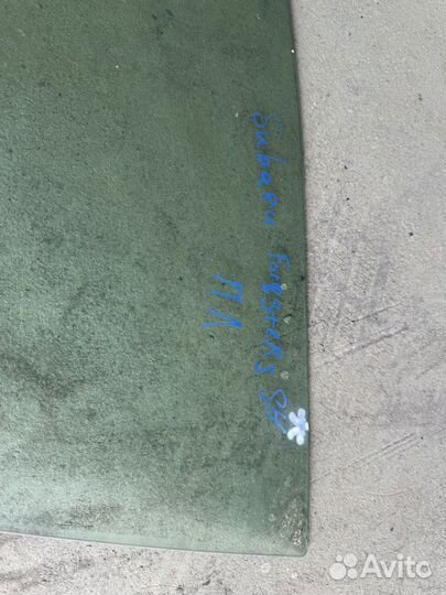 Стекло передней двери subaru forester sh