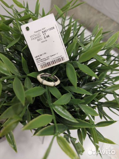 Серебряное кольцо