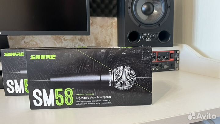 Shure SM58-LCE микрофон. В наличии