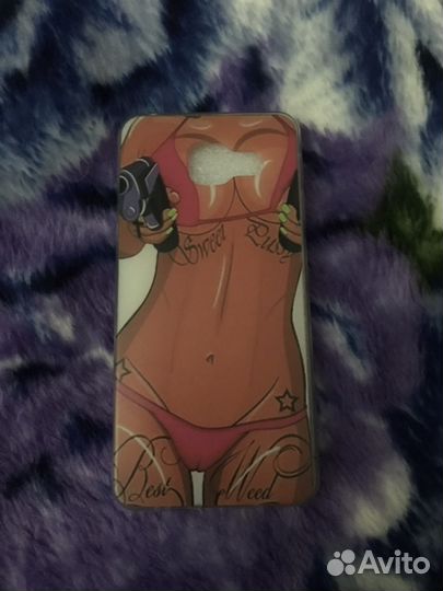 Силиконовый чехол на samsung Galaxy A3 (2016)