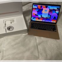 Macbook air 13 m1 gold (ростест, комплект)