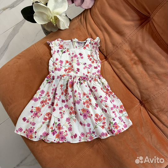 Одежда пакетом платья 98-104 бу