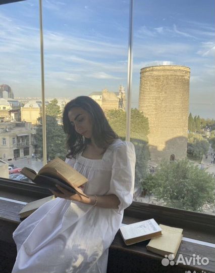 Платье летнее белое