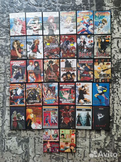 Dvd диски коллекции аниме