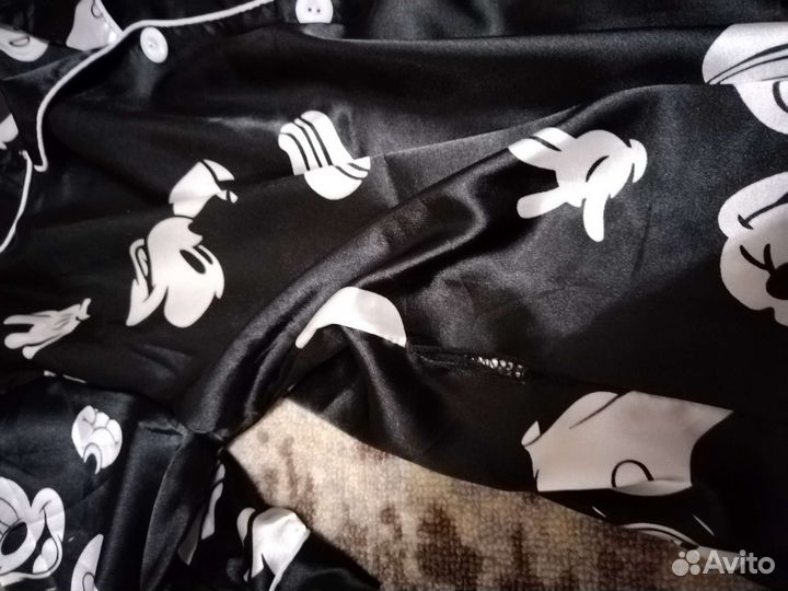 Пижама шелковая