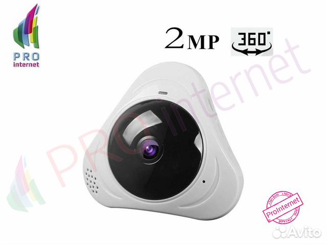 WiFi камера рыбий глаз обзор 360 удаленный доступ