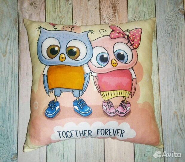 Подушка декоративная совы