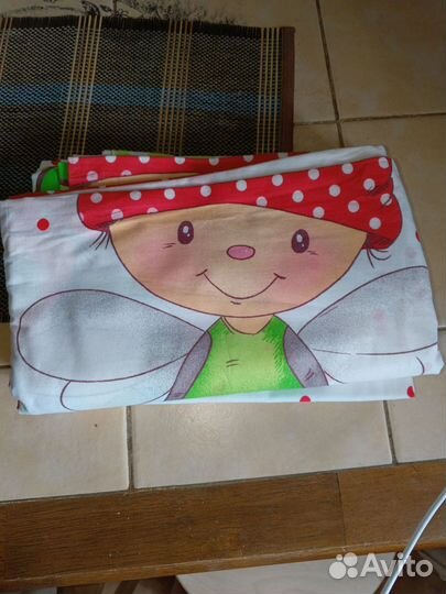 Комплект постельного белья в детскую кроватку