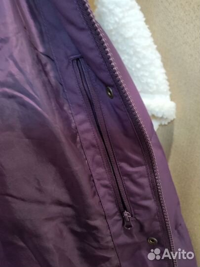 Пуховик женский длинный