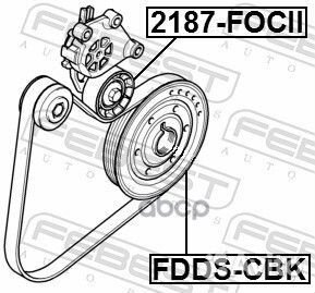 Шкив коленвала toyota aygo KGB10,WNB10