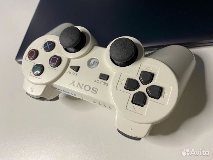 Джойстик PS3 оригинальный белый