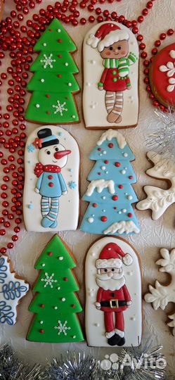Новогодние имбирные пряники