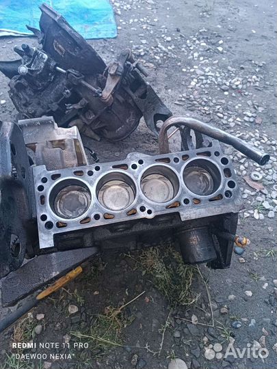 Блок цилиндров нижний Daewoo Nexia