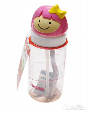 Поильник детский с трубочкой 350 мл