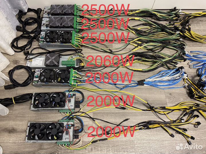 Серверные блоки питания для майнинга