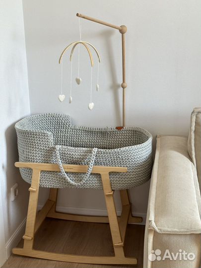 Плетеная люлька Es home