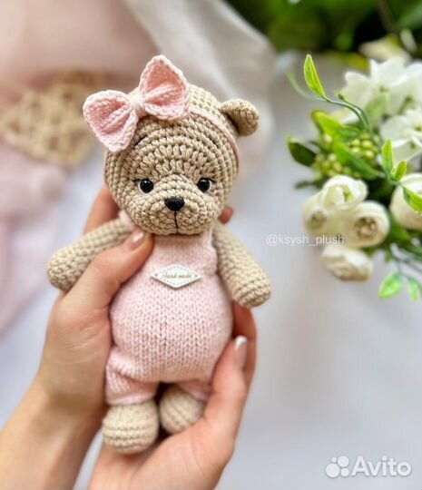 Вязаные игрушки ручной работы