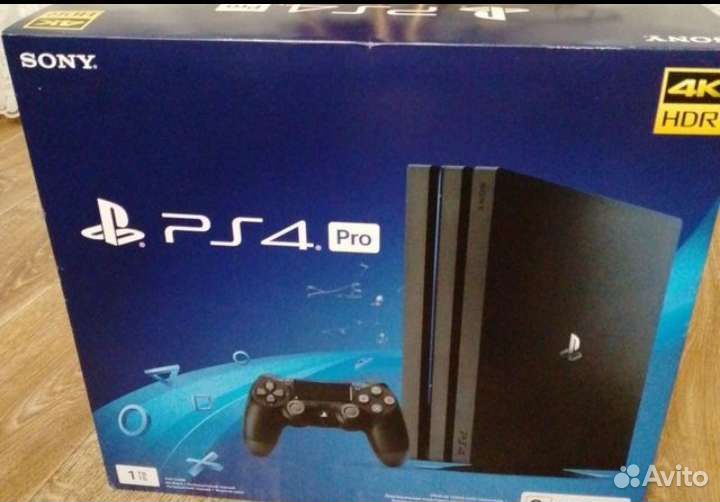 Sony playstation 4 PS4 pro 1tb с играми