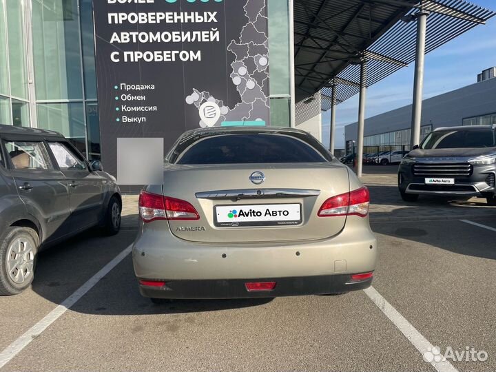 Nissan Almera 1.6 AT, 2014, 89 000 км