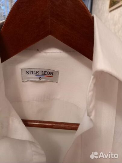 Школьные рубашки с длинным рукавом