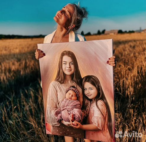 Портрет по фото подарок