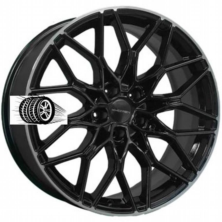 Литые диски Khomen Wheels 8.5×R19 5×112