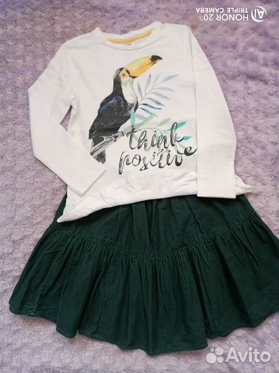 Одежда для девочки (платья, футб) р 122
