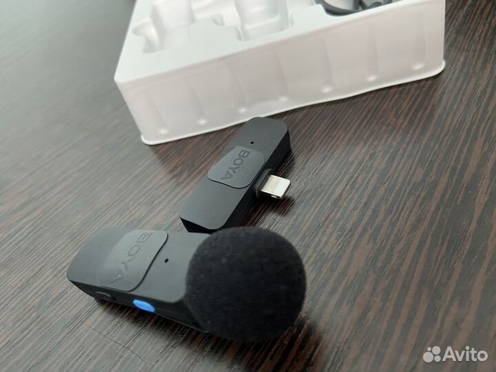 Петличный микрофон boya