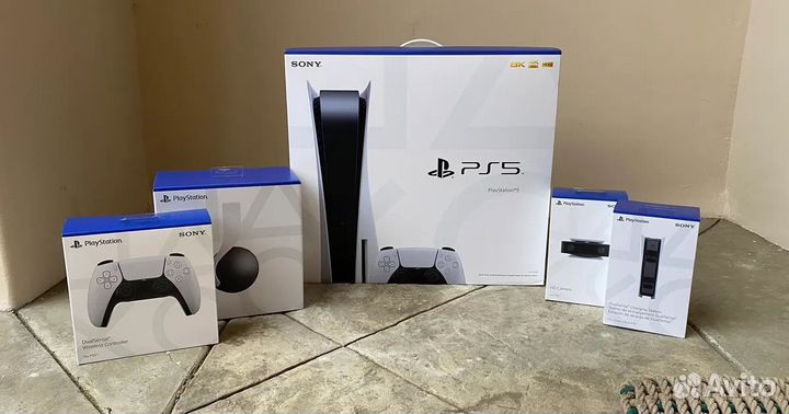 Sony Playstation PS5 Slim disc, 1тб, CFI-2000A