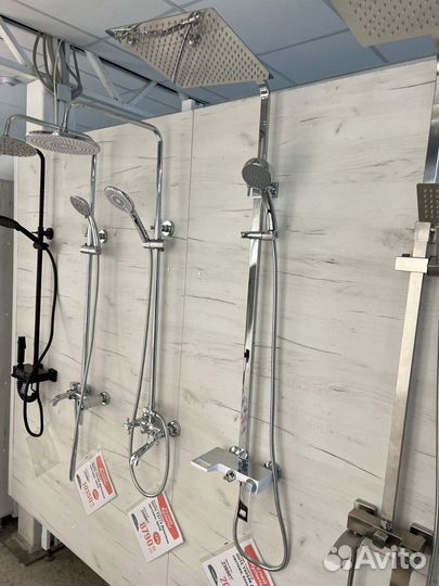 Смесители душевые системы в наличии