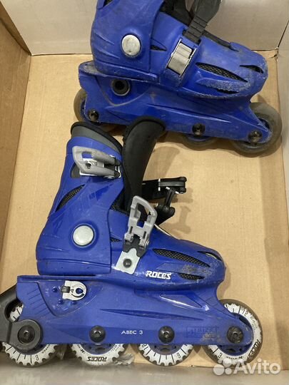 Роликовые коньки детские раздвижные 26