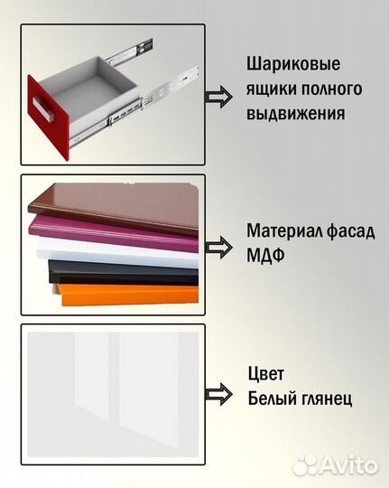 Тумба под телевизор подвесная