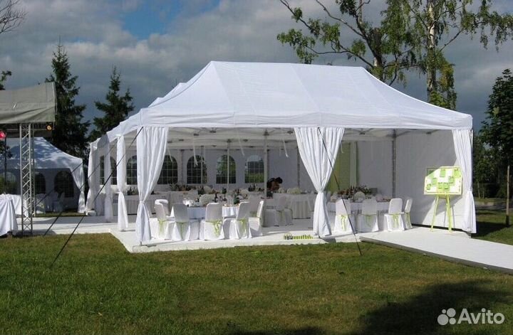 Прокат шатров мебели посуды Оформление торжеств