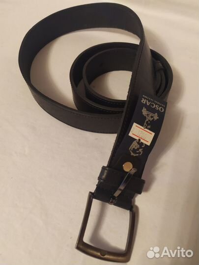 Ремень мужской кожаный новый