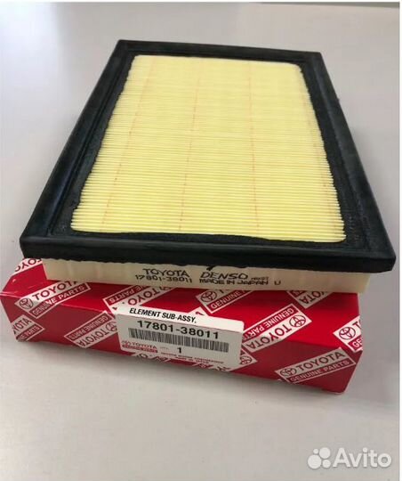 Воздушный фильтр toyota 1780138011