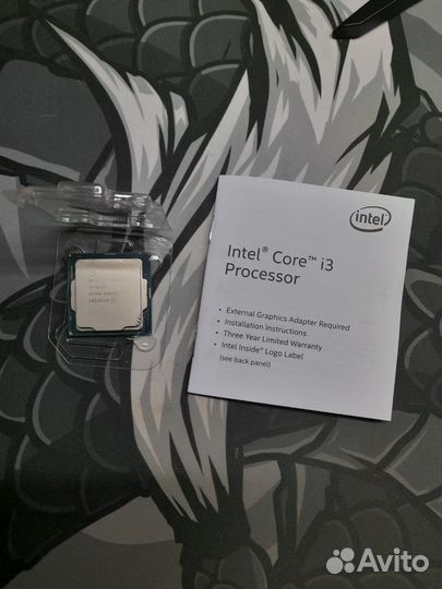 Процессор Intel Core i3-9100F OEM, 4 ядра