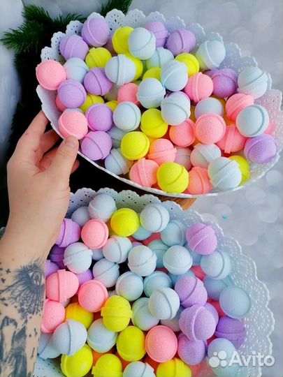 Бомбочки, соль для ванны