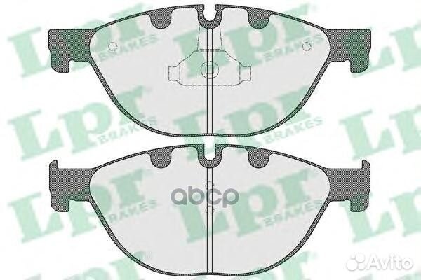 Колодки перед F01 - F02 34116851269 05P1582 Lpr