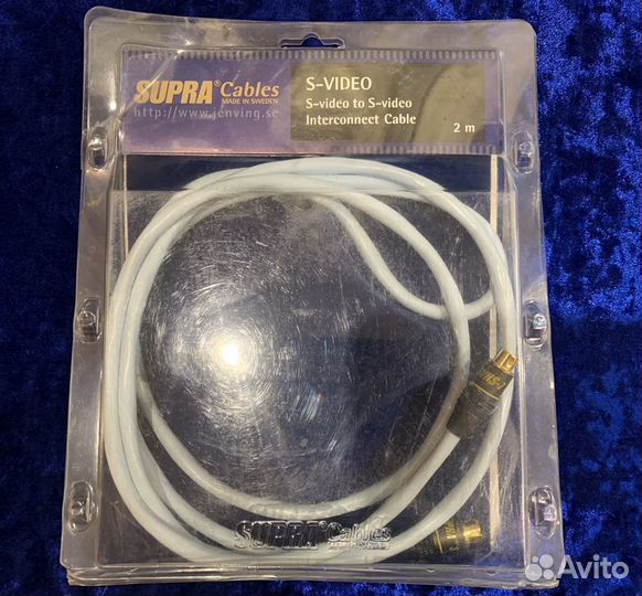Supra s-video кабель 2 метра