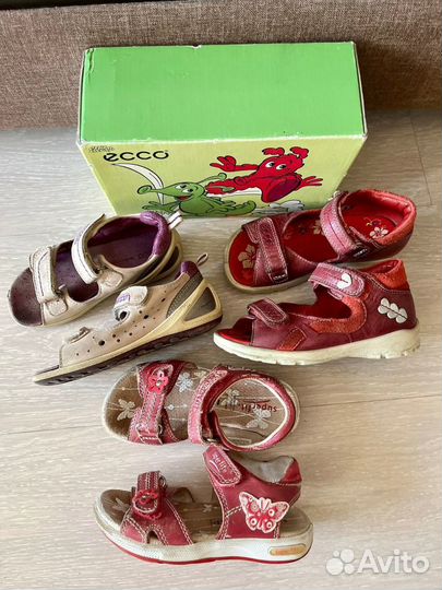 Босоножки Ecco, Superfit. 25, 26р