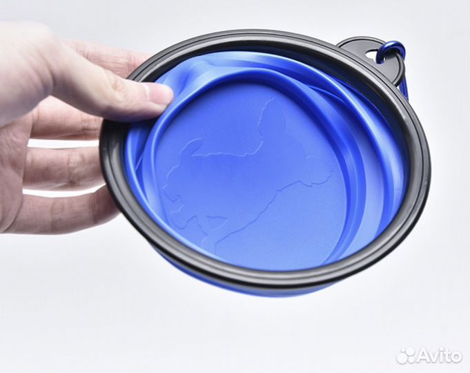 Миски для собак кошек складная походная