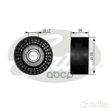 Ролик отклонит.поликлин ремня 7803-21018 T38018