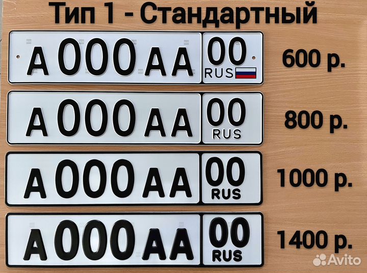 Изготовление дубликат гос номер Ярославль