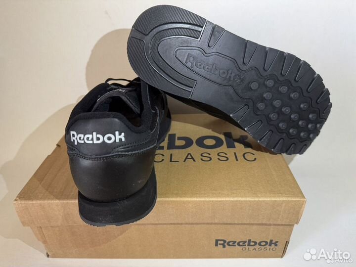 Кроссовки reebok classic кожаные